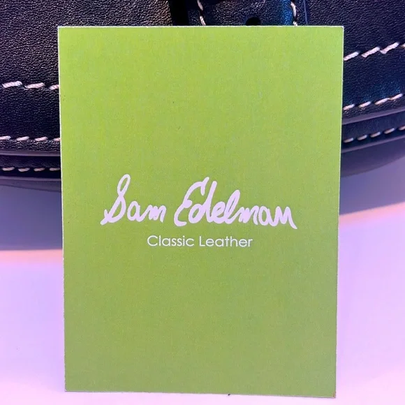 Sam Edelman Eden Leather Crossbody Saddlebag - Appears BRAND new! - Picture 9 of 10